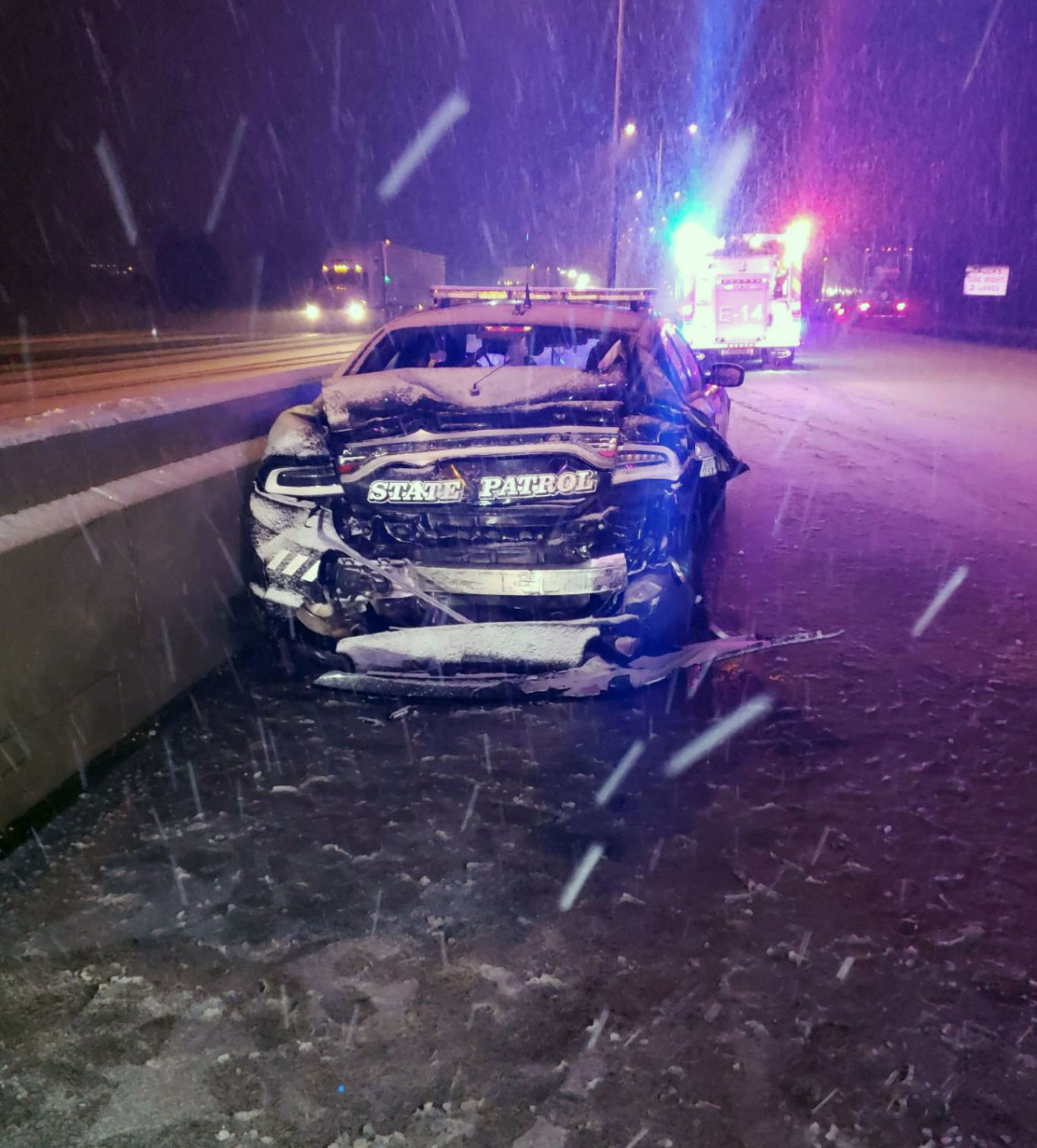 Trooper injured